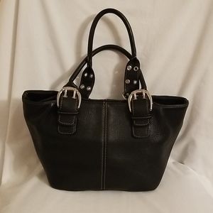 Tignanello Pebbled Leather Handbag